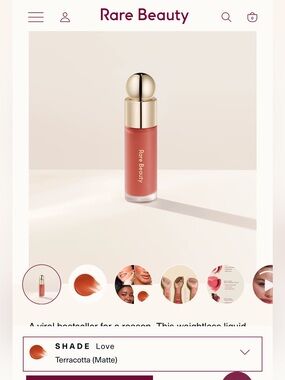 Rare Beauty Soft Pinch Liquid Blush makeup cosmetics